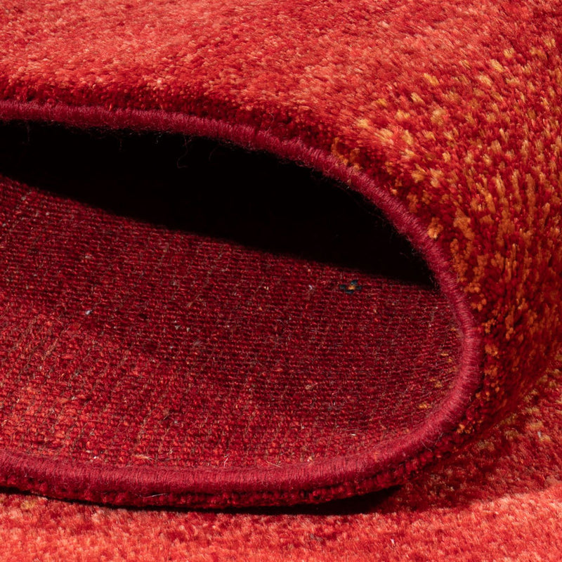 Dywan Gabbeh - perski - 206 x 148 cm - czerwony