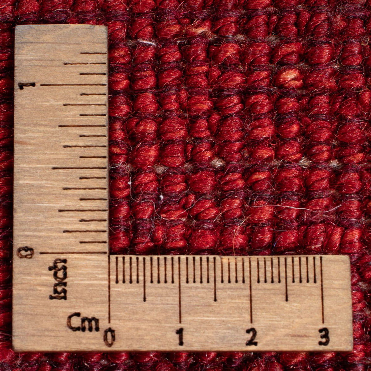 Dywan Gabbeh - perski - 206 x 148 cm - czerwony