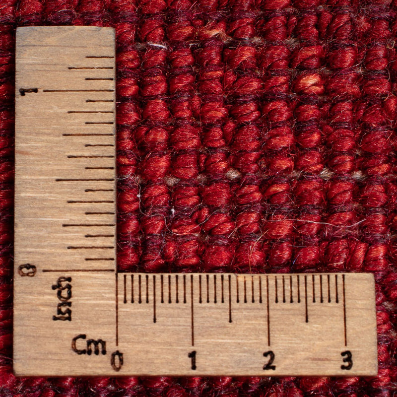 Dywan Gabbeh - perski - 206 x 148 cm - czerwony