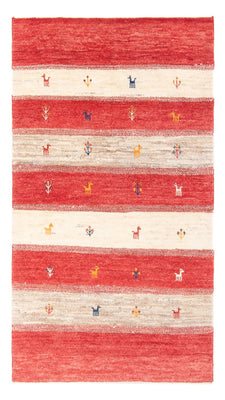 Dywan Gabbeh - perski - 143 x 80 cm - wielokolorowy