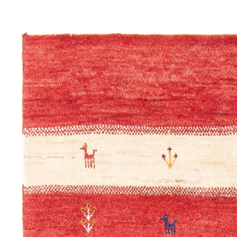 Dywan Gabbeh - perski - 143 x 80 cm - wielokolorowy