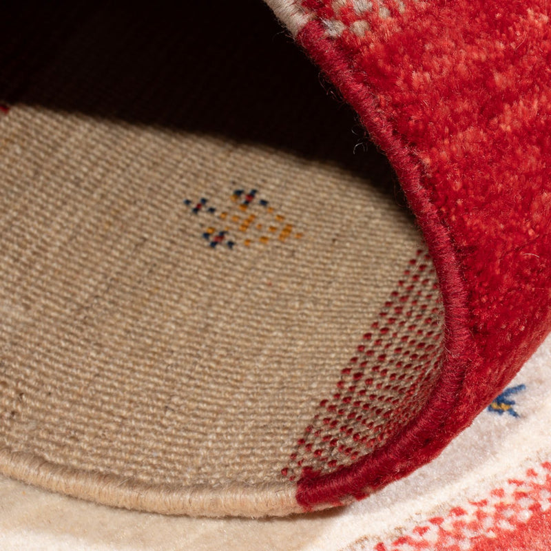 Dywan Gabbeh - perski - 143 x 80 cm - wielokolorowy