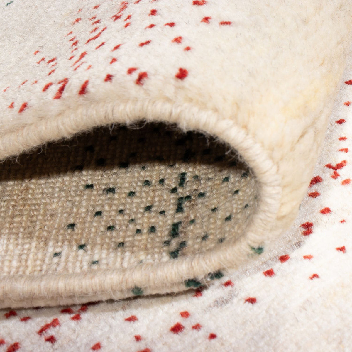 Dywan Gabbeh - perski - 166 x 104 cm - wielokolorowy