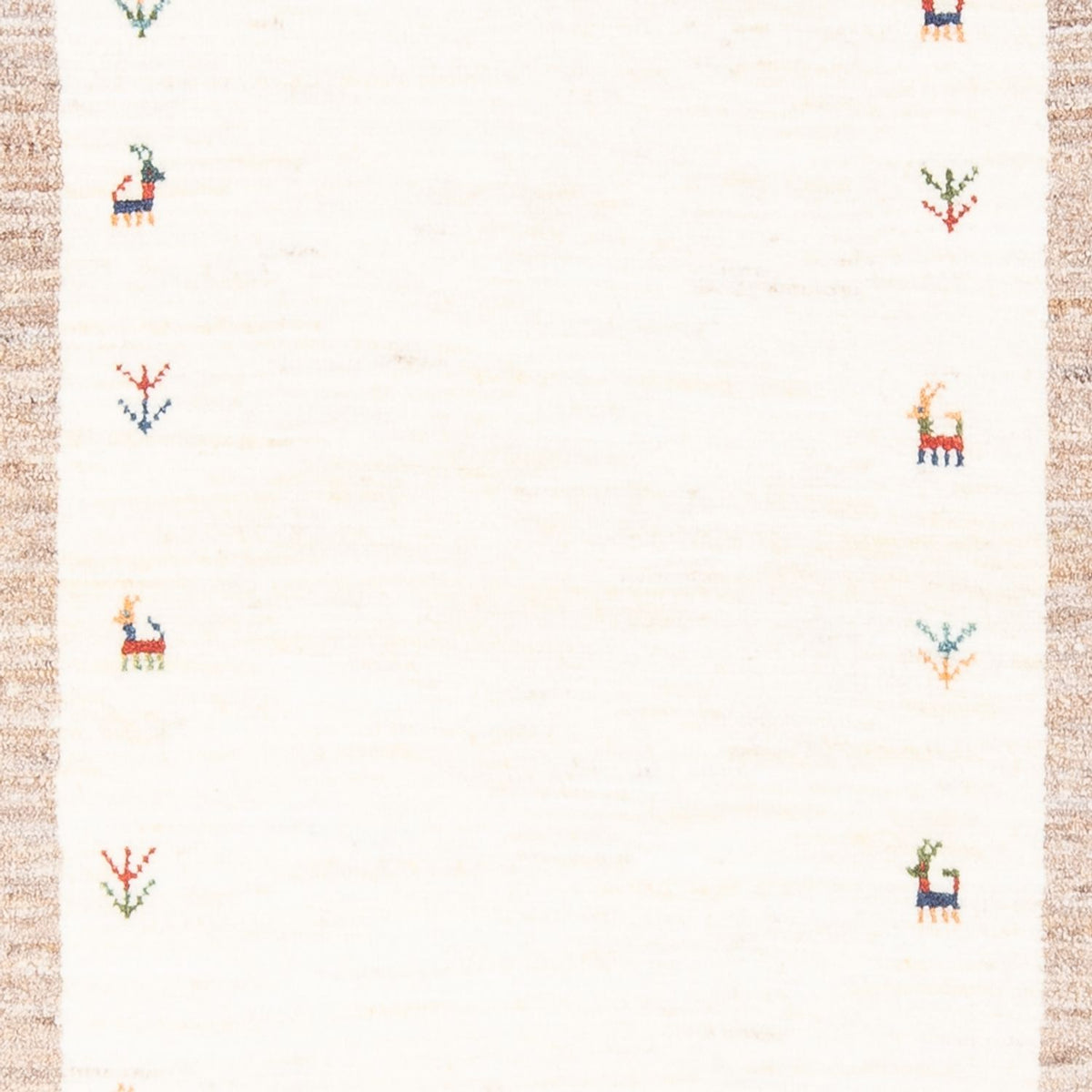 Dywan Gabbeh - perski - 156 x 103 cm - wielokolorowy