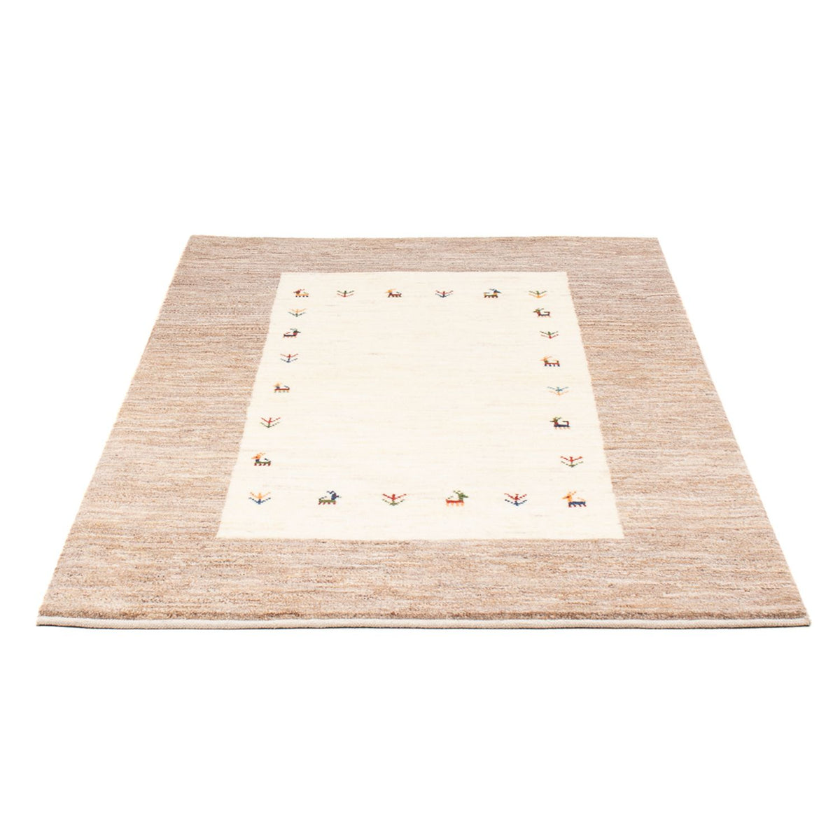 Dywan Gabbeh - perski - 156 x 103 cm - wielokolorowy