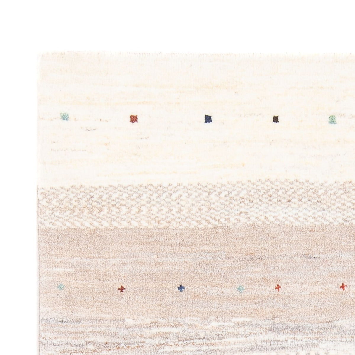 Dywan Gabbeh - perski - 145 x 96 cm - wielokolorowy