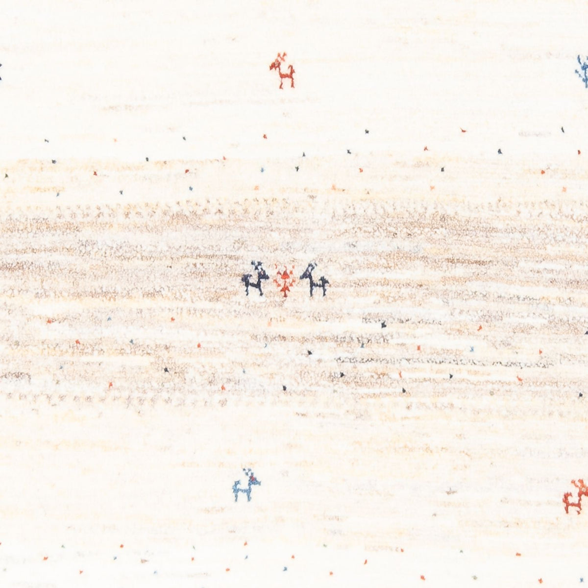 Dywan Gabbeh - perski - 160 x 107 cm - wielokolorowy