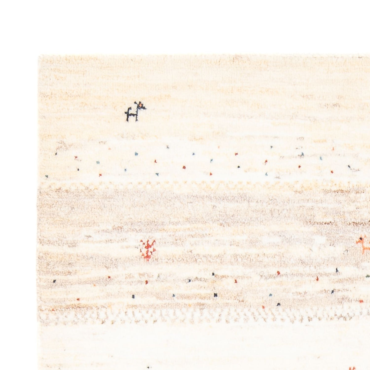 Dywan Gabbeh - perski - 160 x 107 cm - wielokolorowy