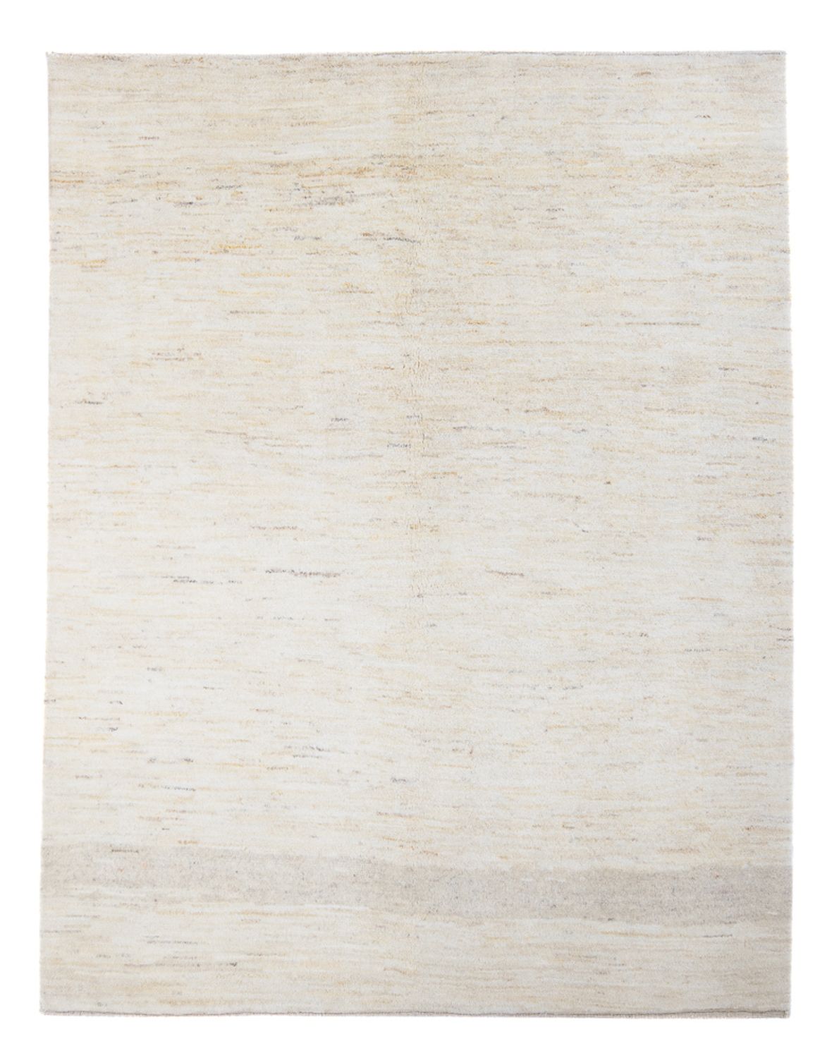 Dywan Gabbeh - perski - 187 x 151 cm - srebrny