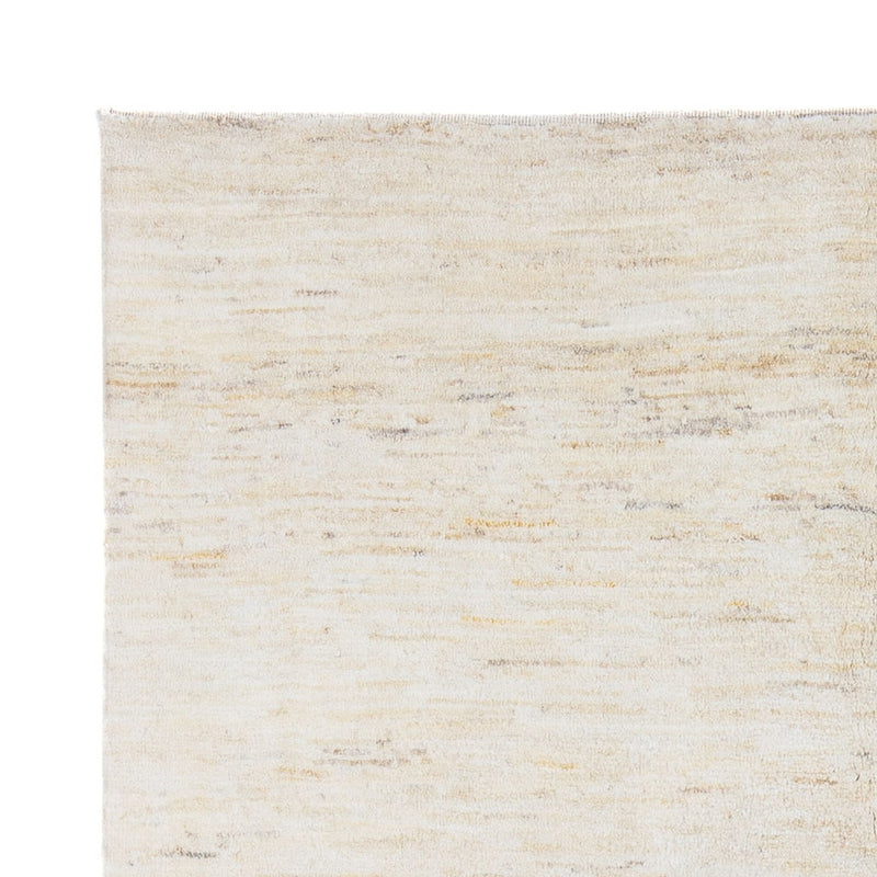 Dywan Gabbeh - perski - 187 x 151 cm - srebrny