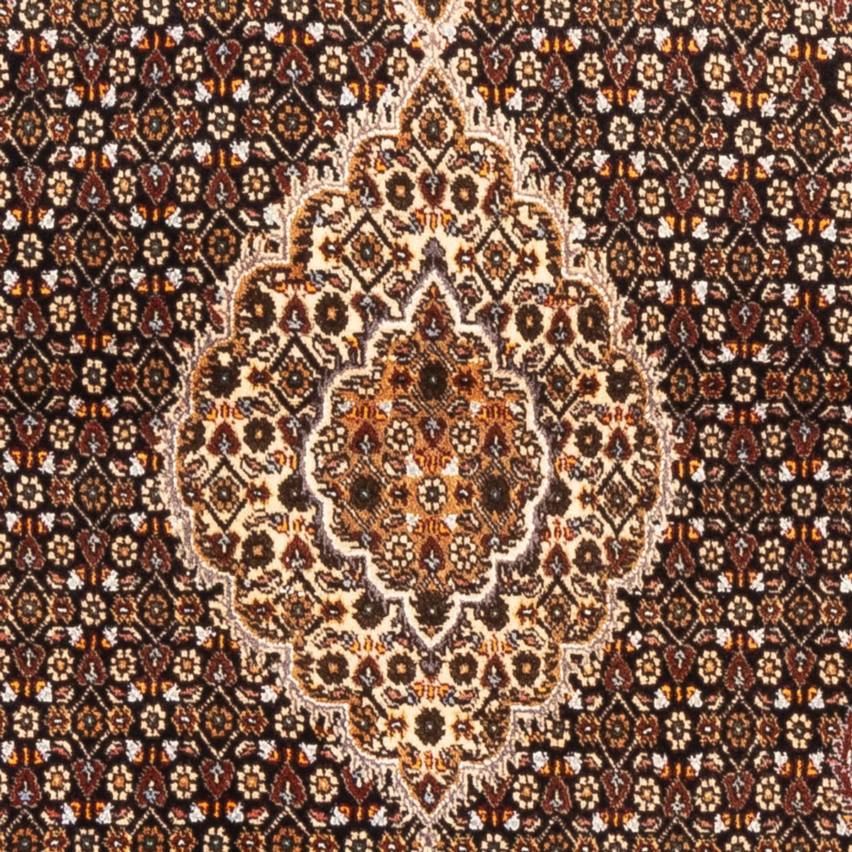 Dywan perski - Tabriz - Królewski - 147 x 105 cm - ciemnoniebieski