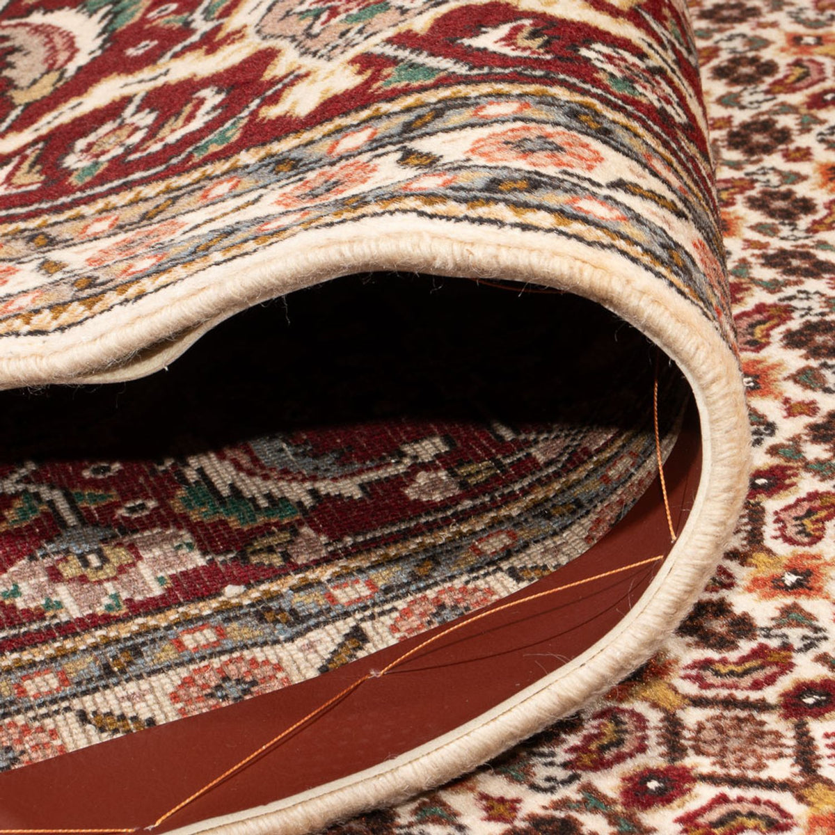 Dywan perski - Tabriz - Królewski - 344 x 246 cm - jasnobrązowy