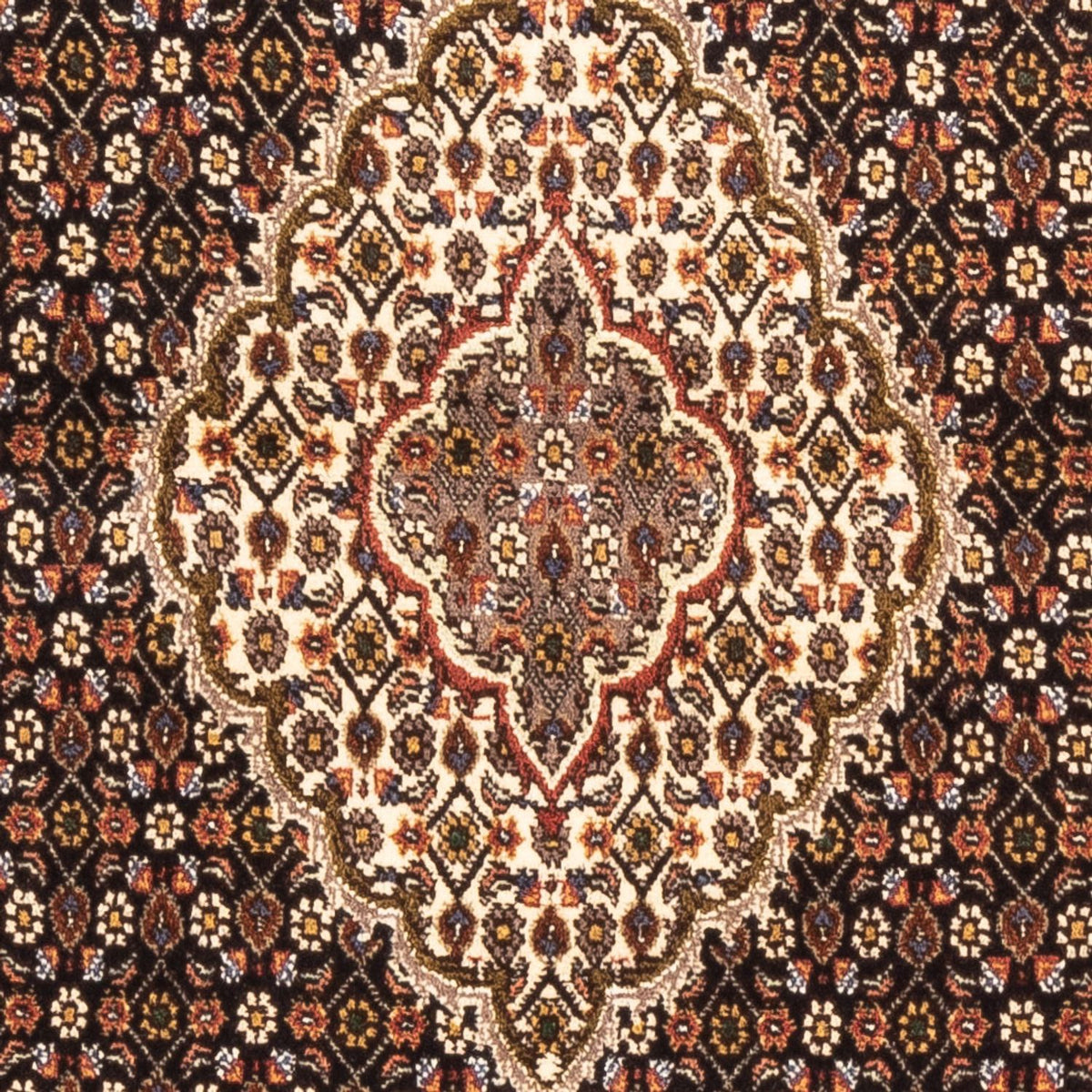 Dywan perski - Tabriz - Królewski - 150 x 102 cm - ciemnoniebieski