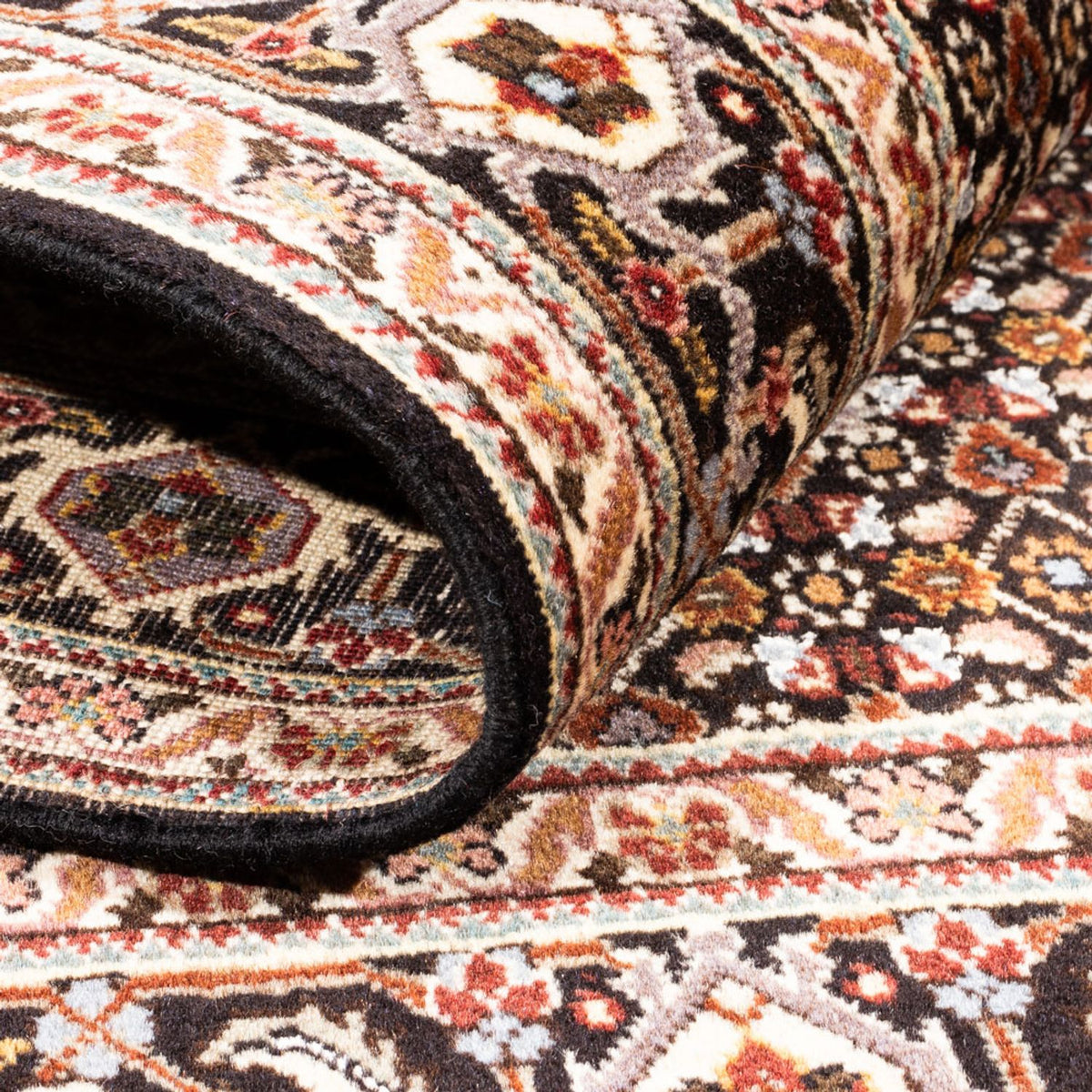 Dywan perski - Tabriz - Królewski - 150 x 102 cm - ciemnoniebieski