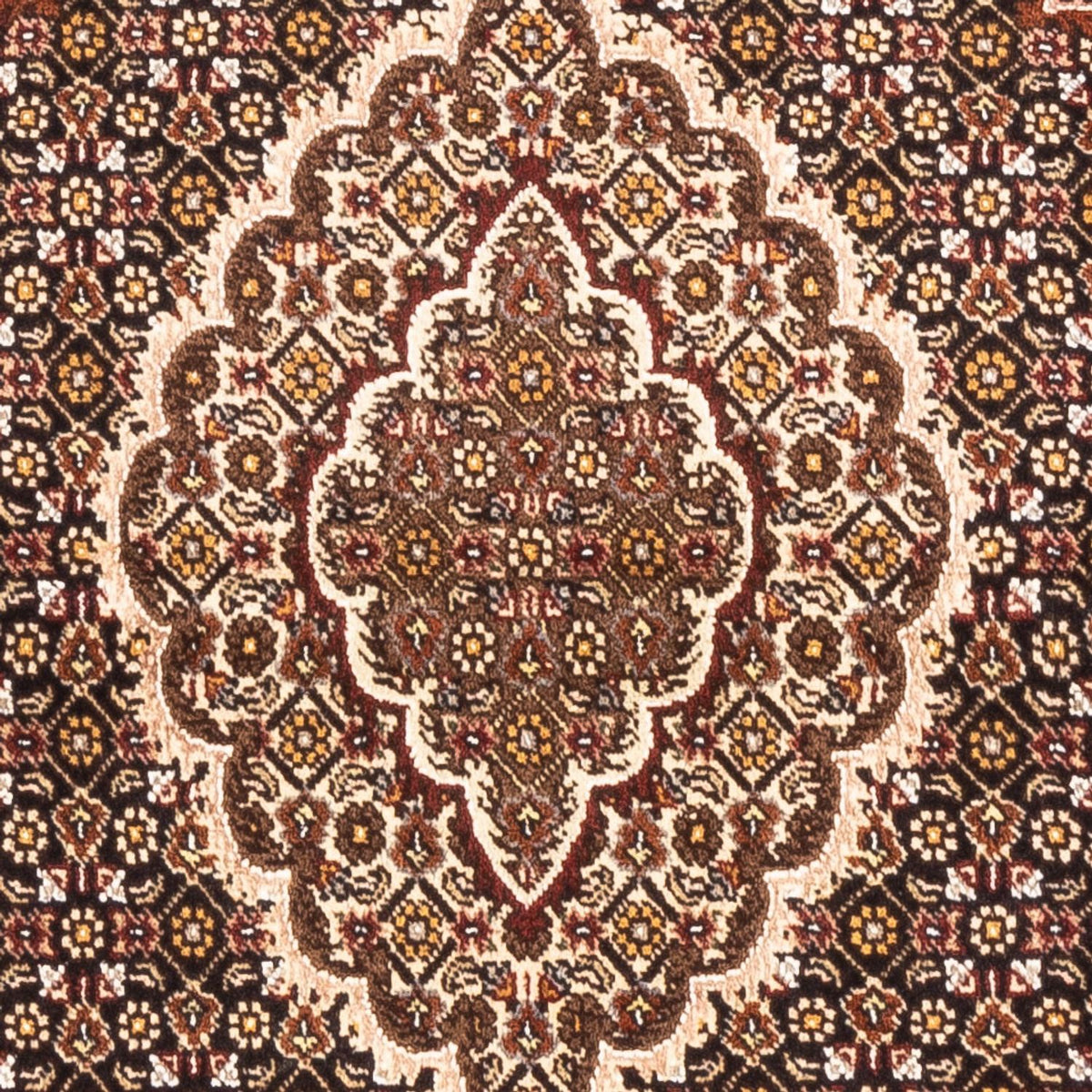 Dywan perski - Tabriz - Królewski - 144 x 101 cm - ciemnoniebieski