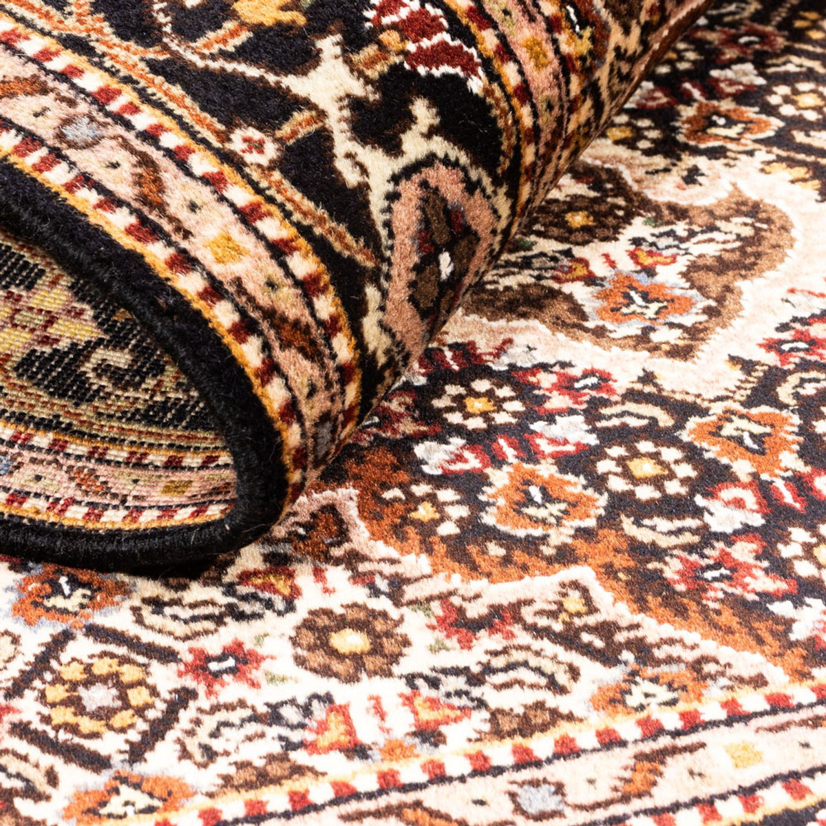 Dywan perski - Tabriz - Królewski - 144 x 101 cm - ciemnoniebieski