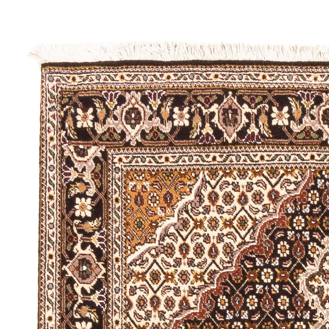 Dywan perski - Tabriz - Królewski - 148 x 105 cm - kremowy