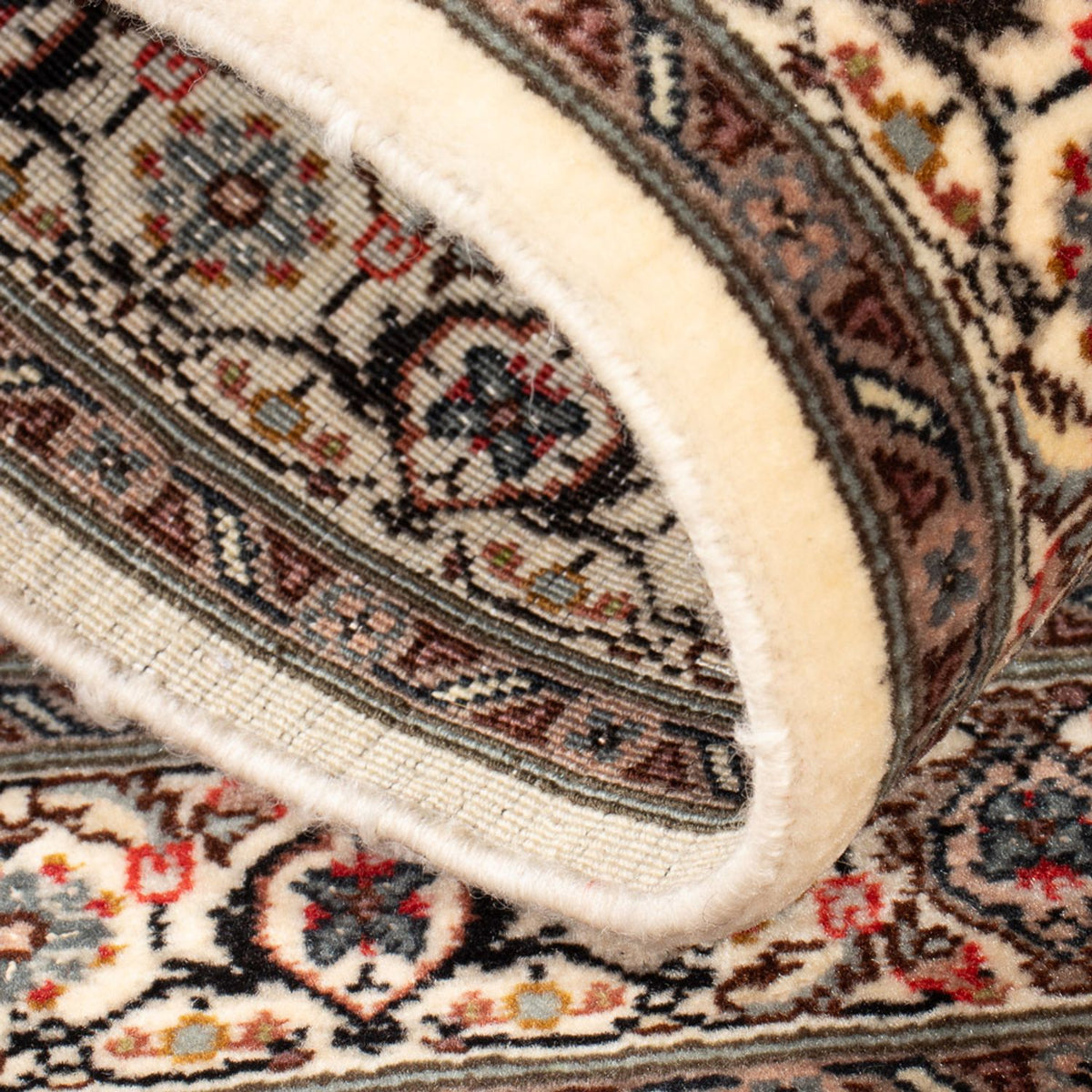 Dywan perski - Tabriz - Królewski - 90 x 61 cm - kremowy