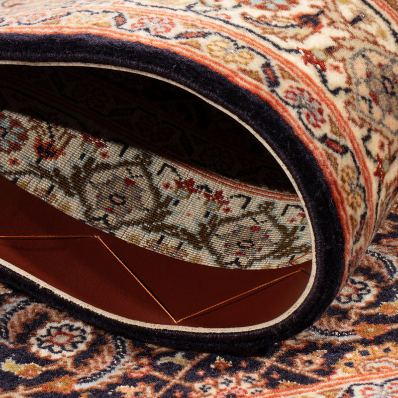 Dywan perski - Tabriz - Królewski - 117 x 83 cm - ciemnoniebieski