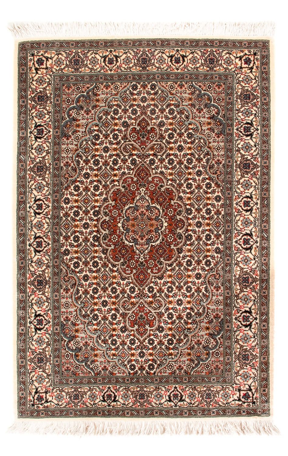 Dywan perski - Tabriz - Królewski - 92 x 60 cm - beżowy