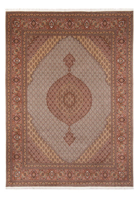 Dywan perski - Tabriz - 355 x 250 cm - jasnobrązowy
