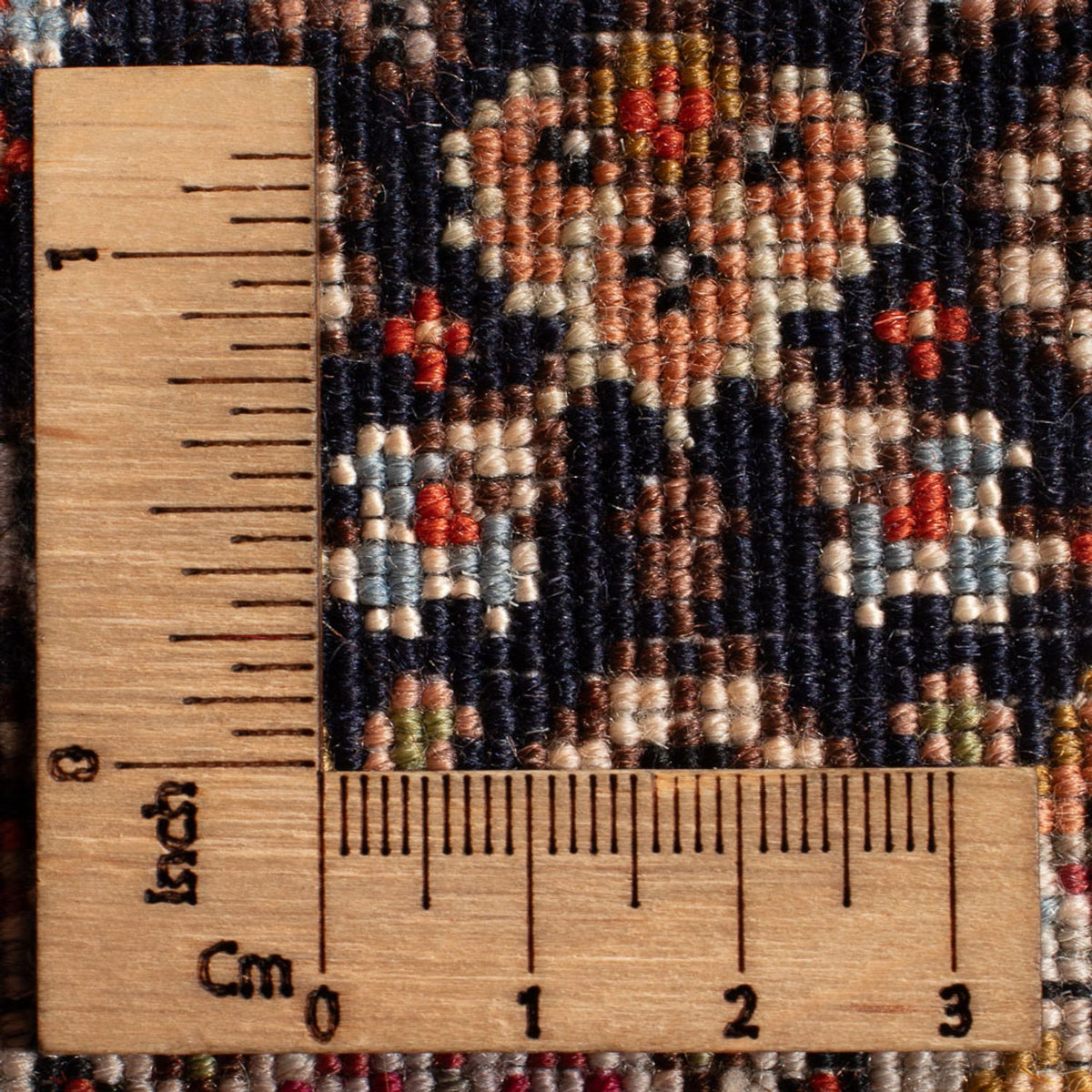 Dywan perski - Tabriz - Królewski - 120 x 80 cm - ciemnoniebieski