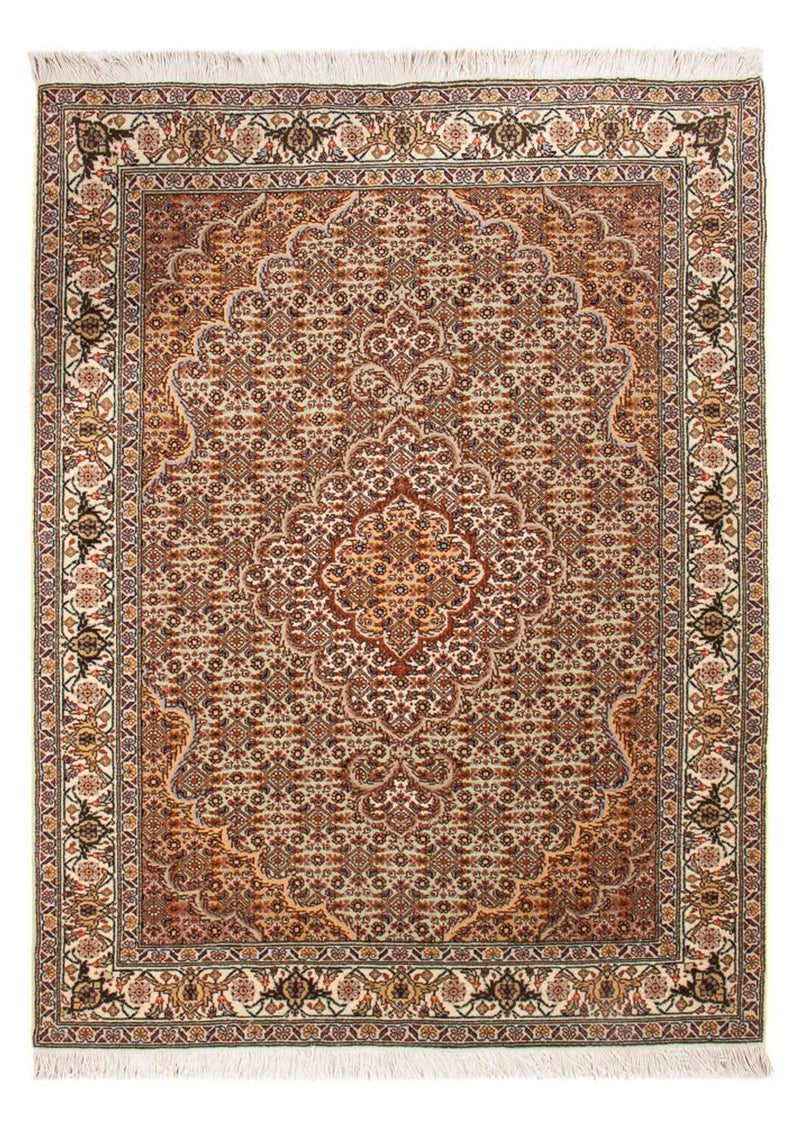 Dywan perski - Tabriz - Królewski - 118 x 82 cm - kremowy