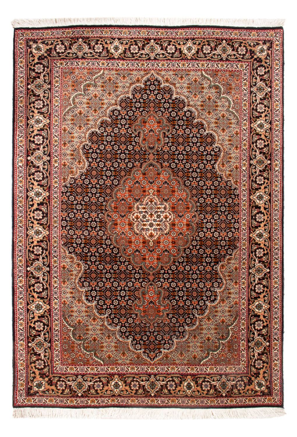 Dywan perski - Tabriz - Królewski - 122 x 84 cm - ciemnoniebieski