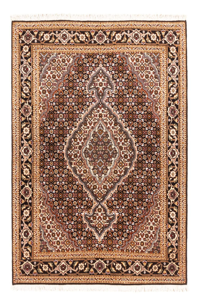 Dywan perski - Tabriz - 150 x 103 cm - ciemnoniebieski