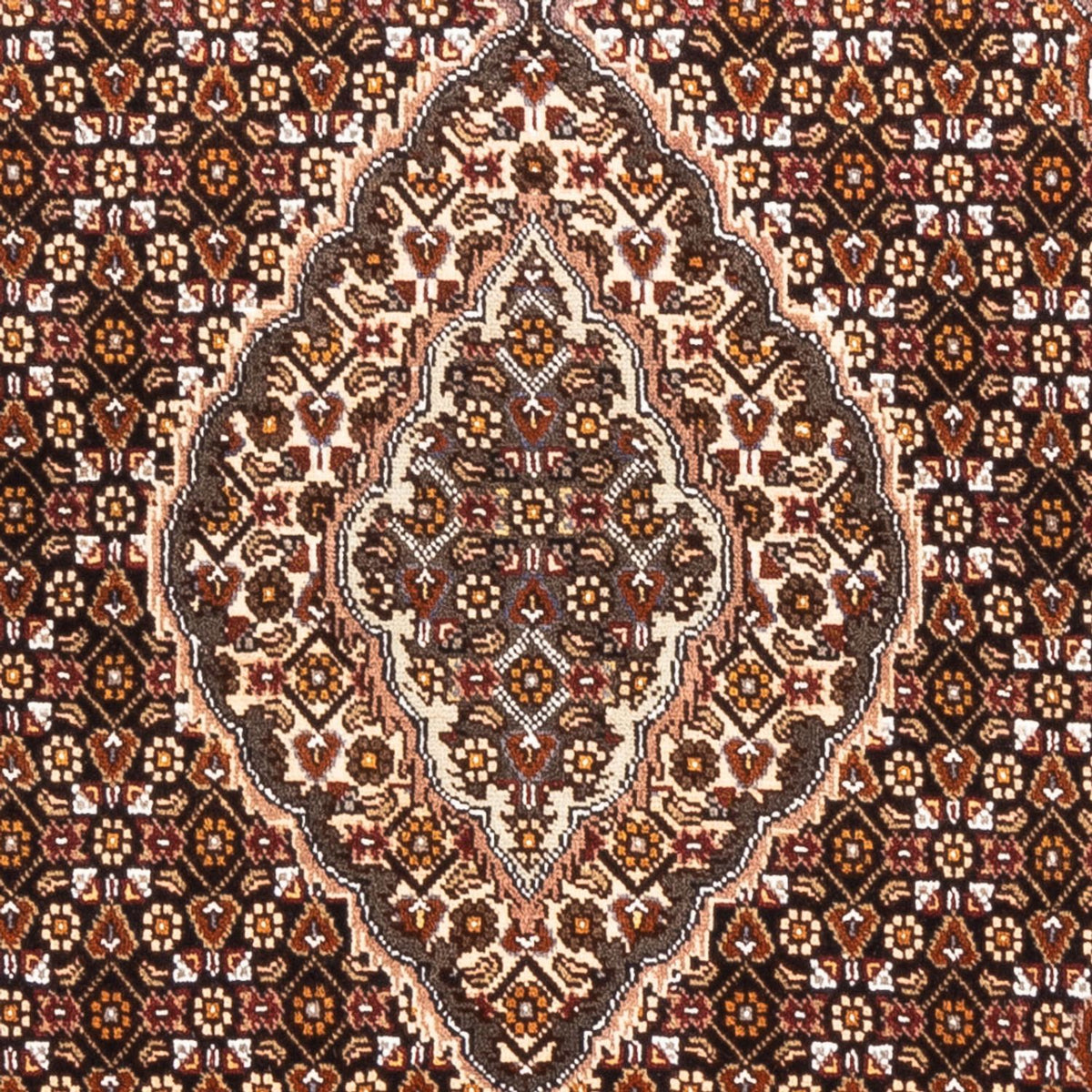 Dywan perski - Tabriz - 150 x 103 cm - ciemnoniebieski