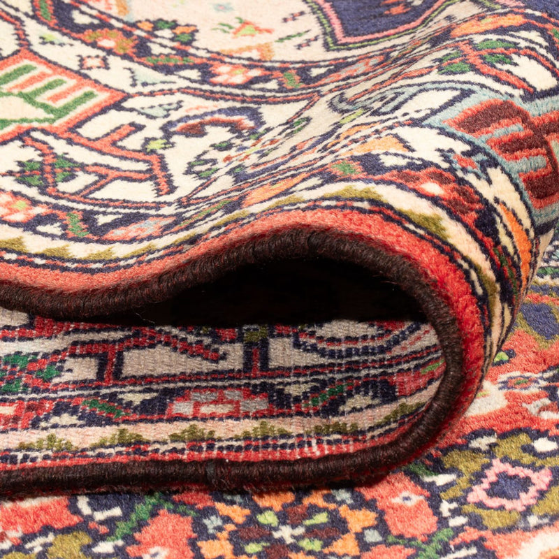 Perski dywan - Nomadyczny - 194 x 147 cm - czerwony