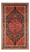 Hamadan Dywan 137x232cm - Dywan perski - Prostokątny / Ciemnoniebieski / 137 x 232 cm Prostokątny