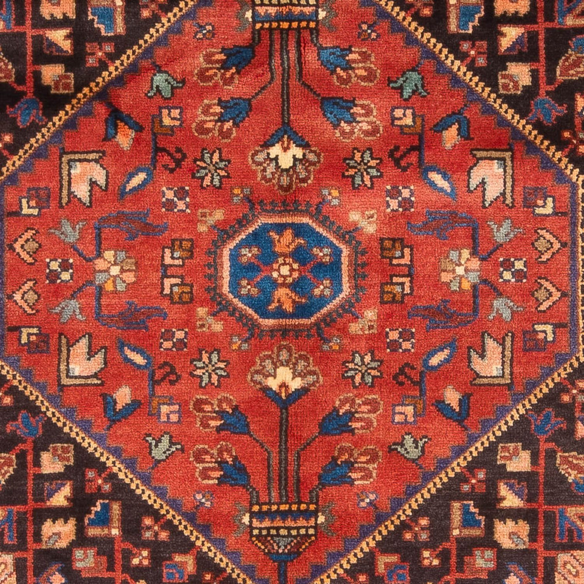 Perski dywan - Nomadyczny - 232 x 137 cm - ciemnoniebieski