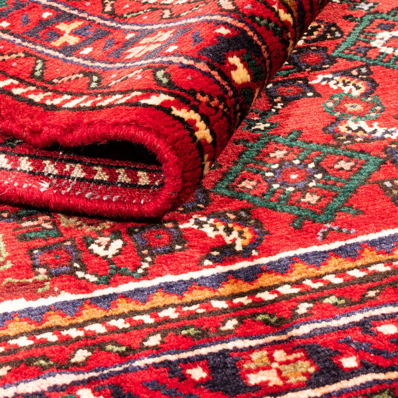 Perski dywan - Nomadyczny - 152 x 104 cm - czerwony