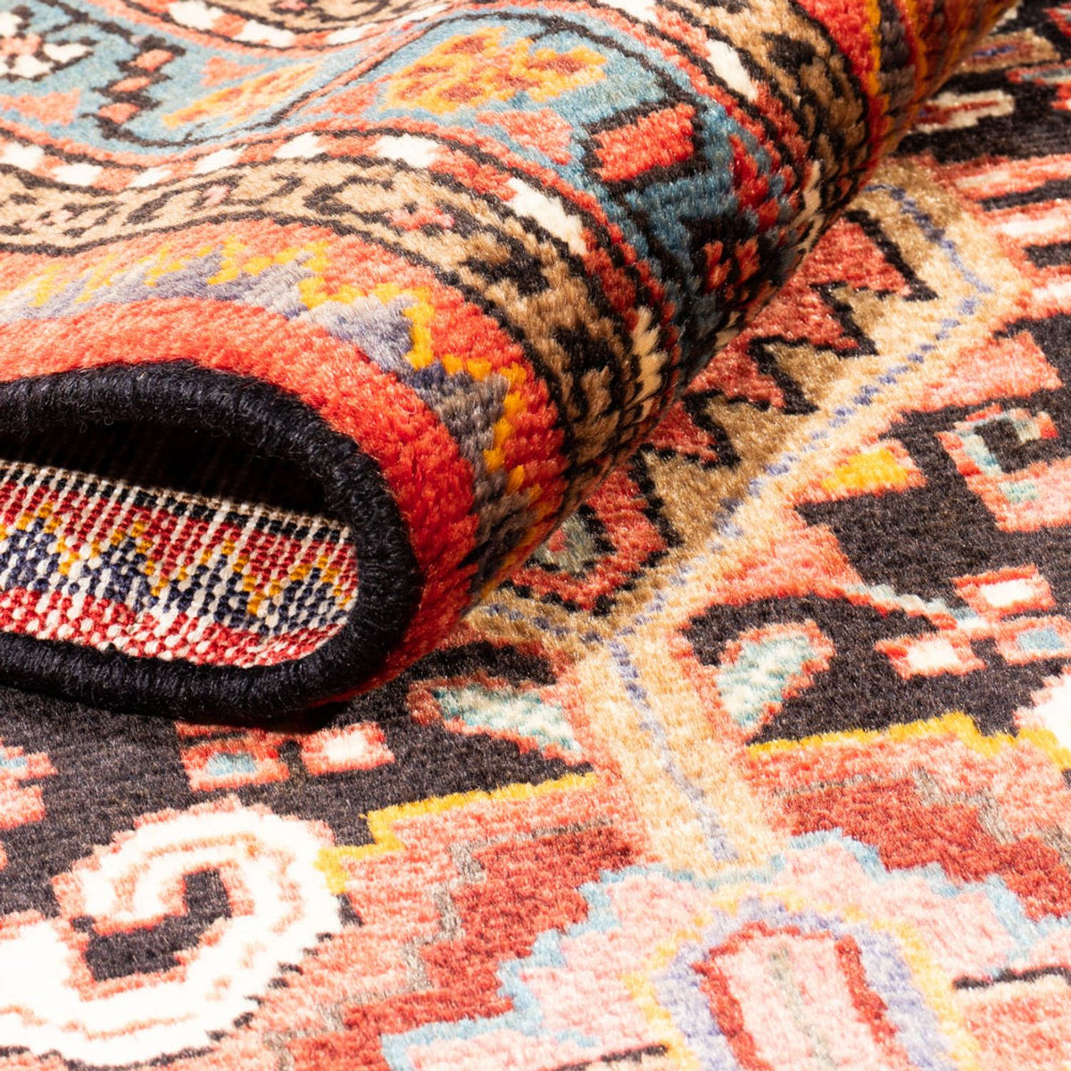 Perski dywan - Nomadyczny - 164 x 99 cm - czerwony