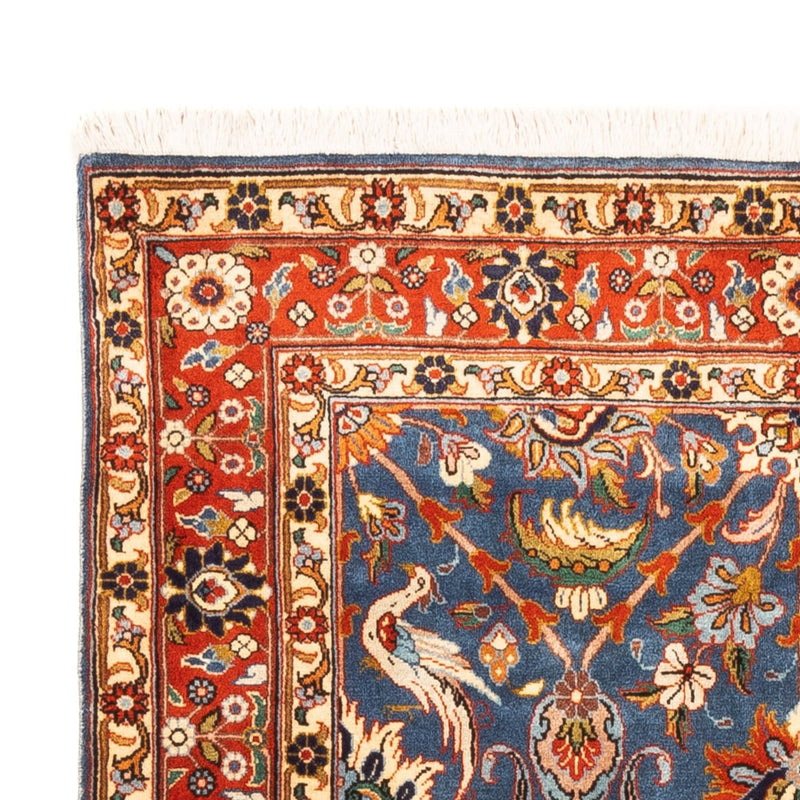 Perski dywan - Nomadyczny - 162 x 107 cm - niebieski