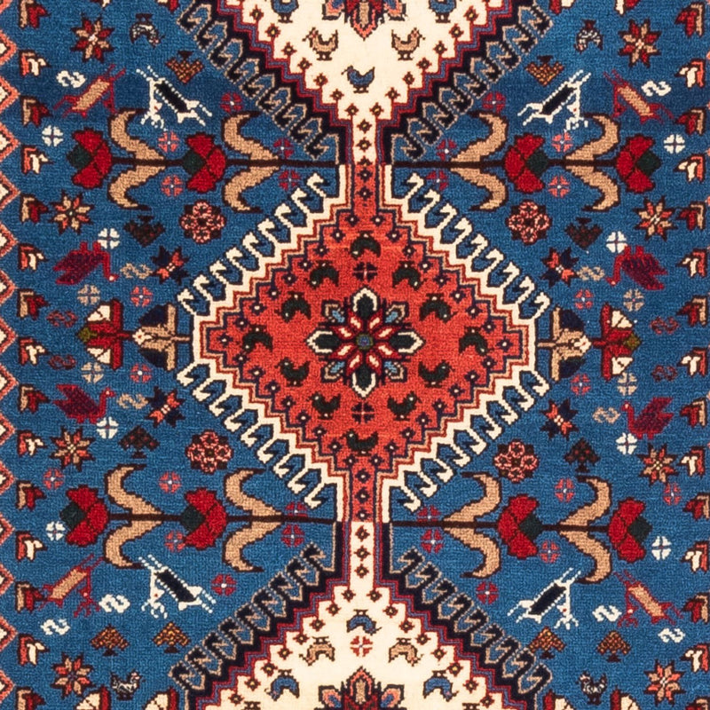 Biegacz Perski dywan - Nomadyczny - 197 x 82 cm - jasnoniebieski