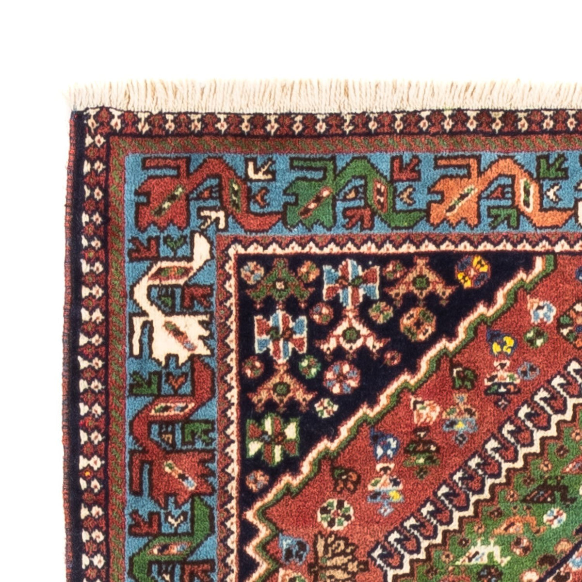 Biegacz Perski dywan - Nomadyczny - 197 x 82 cm - czerwony