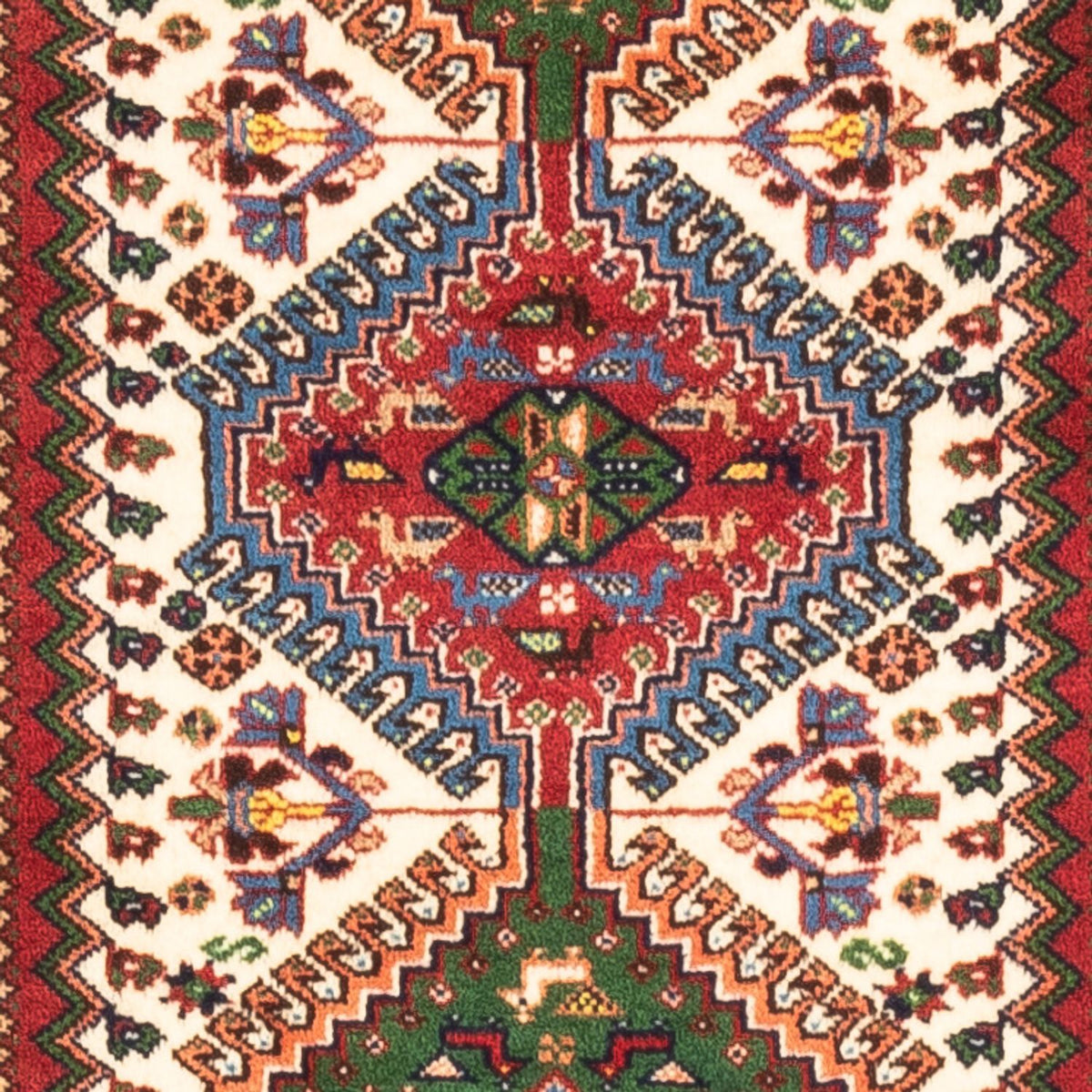 Biegacz Perski dywan - Nomadyczny - 216 x 62 cm - czerwony