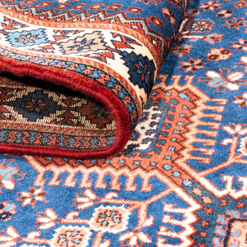 Biegacz Perski dywan - Nomadyczny - 192 x 85 cm - ciemnoniebieski