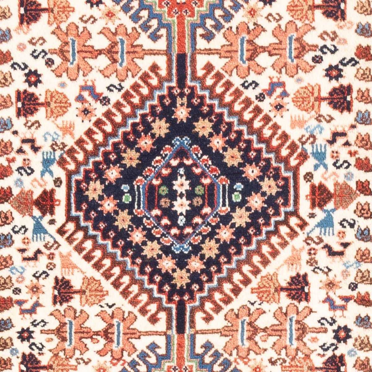 Biegacz Perski dywan - Nomadyczny - 200 x 80 cm - kremowy