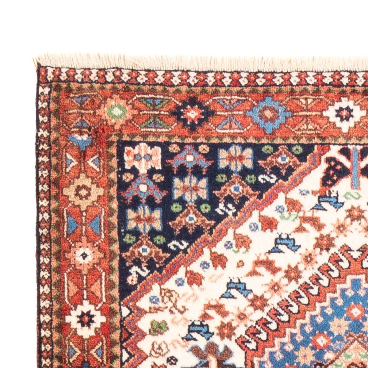 Biegacz Perski dywan - Nomadyczny - 200 x 80 cm - kremowy