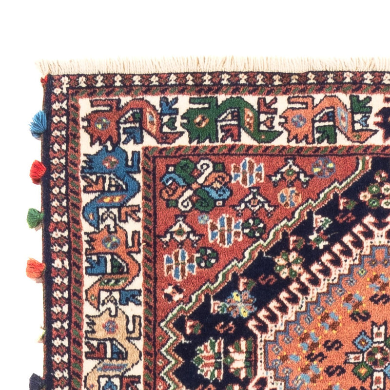 Biegacz Perski dywan - Nomadyczny - 200 x 83 cm - ciemnoniebieski