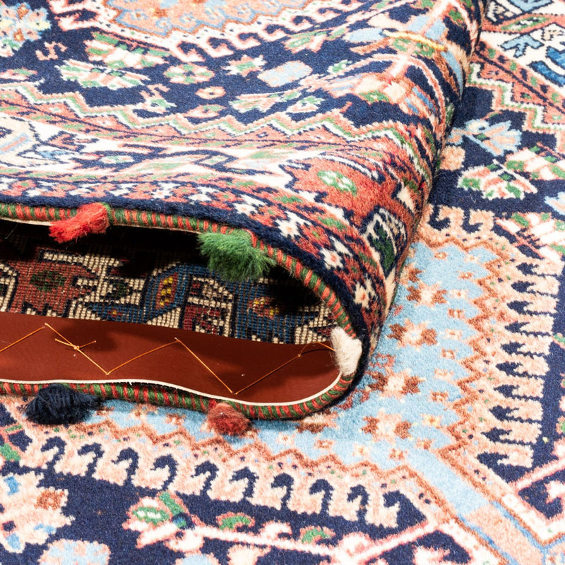 Biegacz Perski dywan - Nomadyczny - 200 x 83 cm - ciemnoniebieski