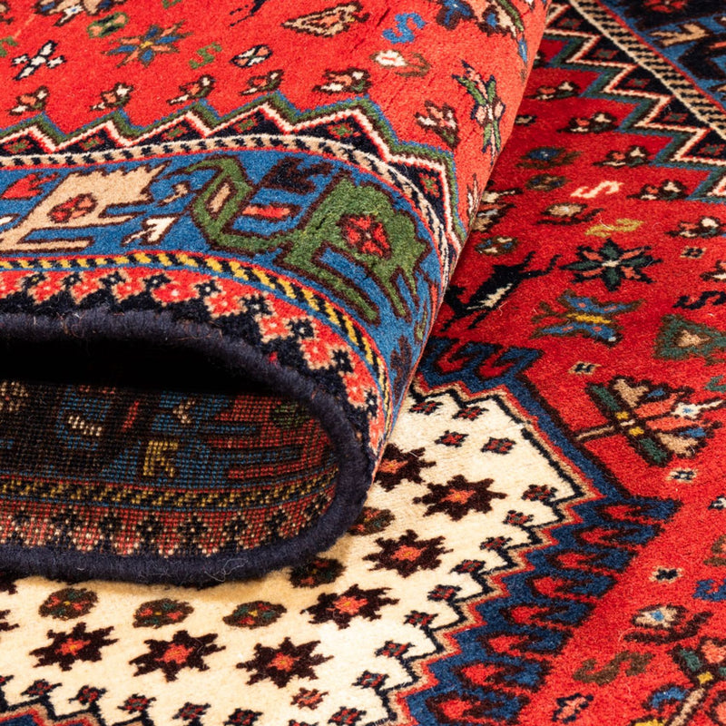 Biegacz Perski dywan - Nomadyczny - 194 x 81 cm - czerwony