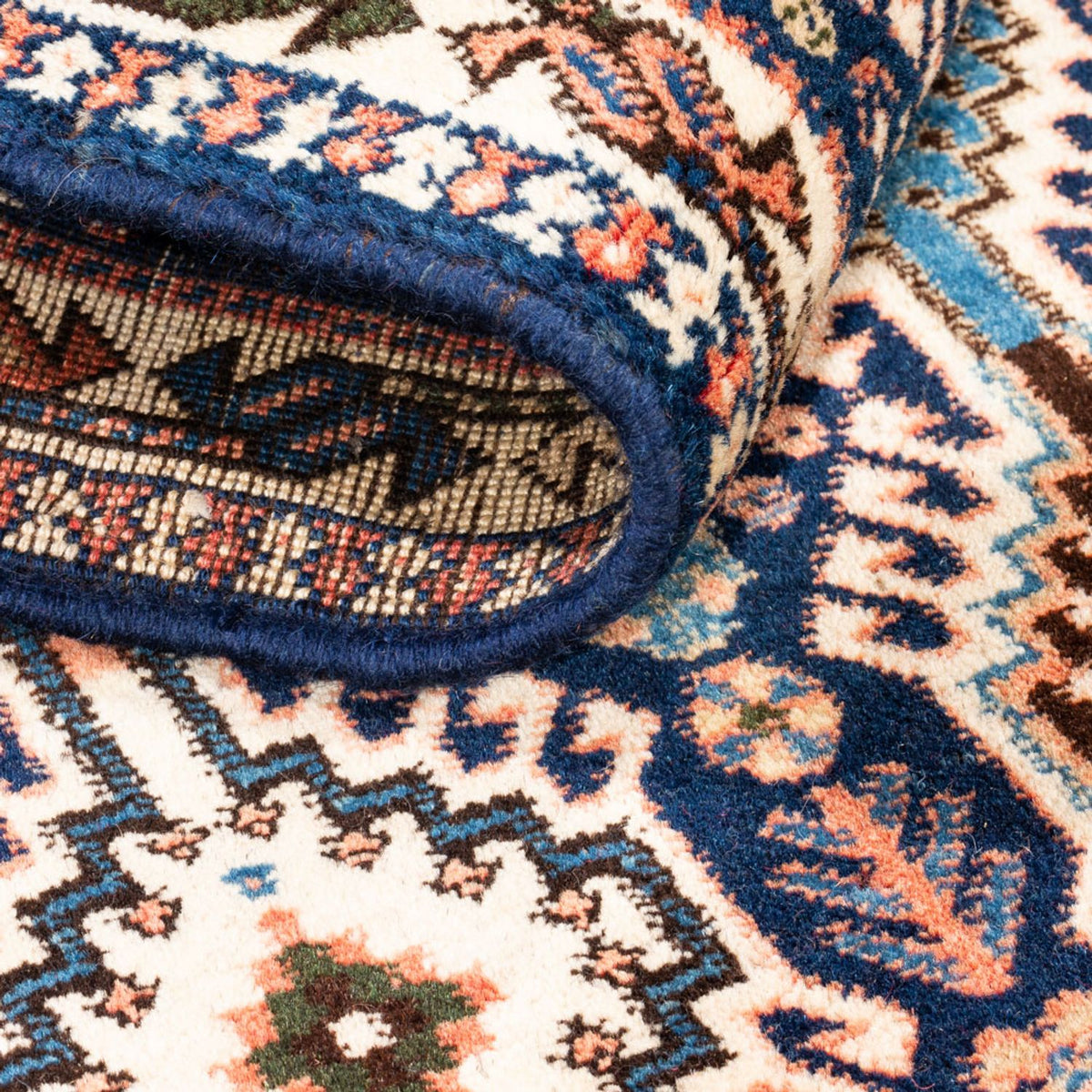 Biegacz Perski dywan - Nomadyczny - 140 x 50 cm - ciemnoniebieski