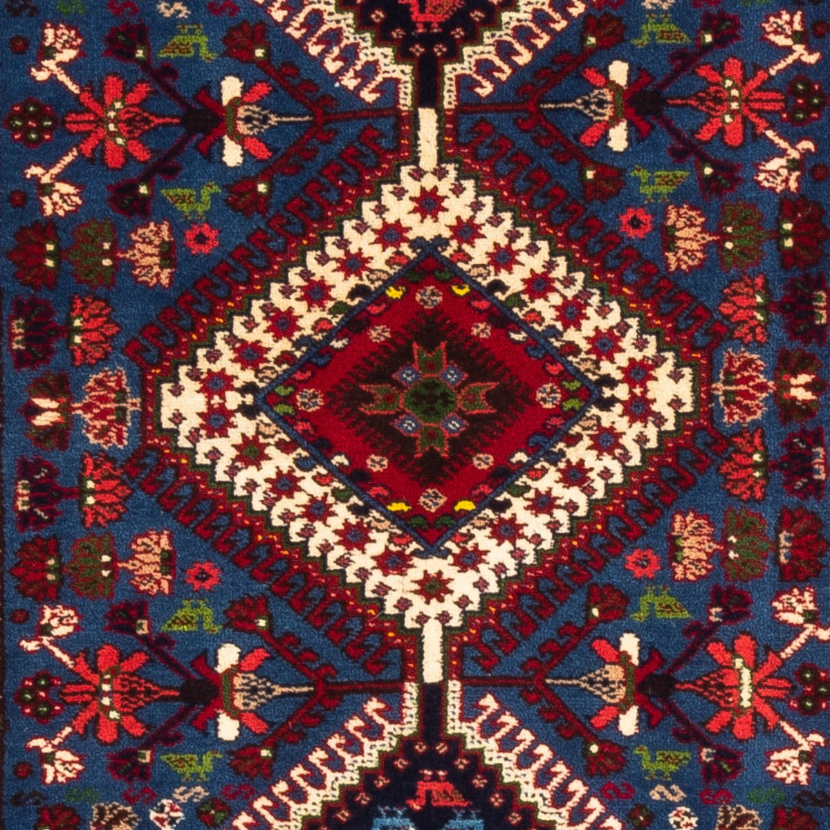 Biegacz Perski dywan - Nomadyczny - 200 x 79 cm - niebieski