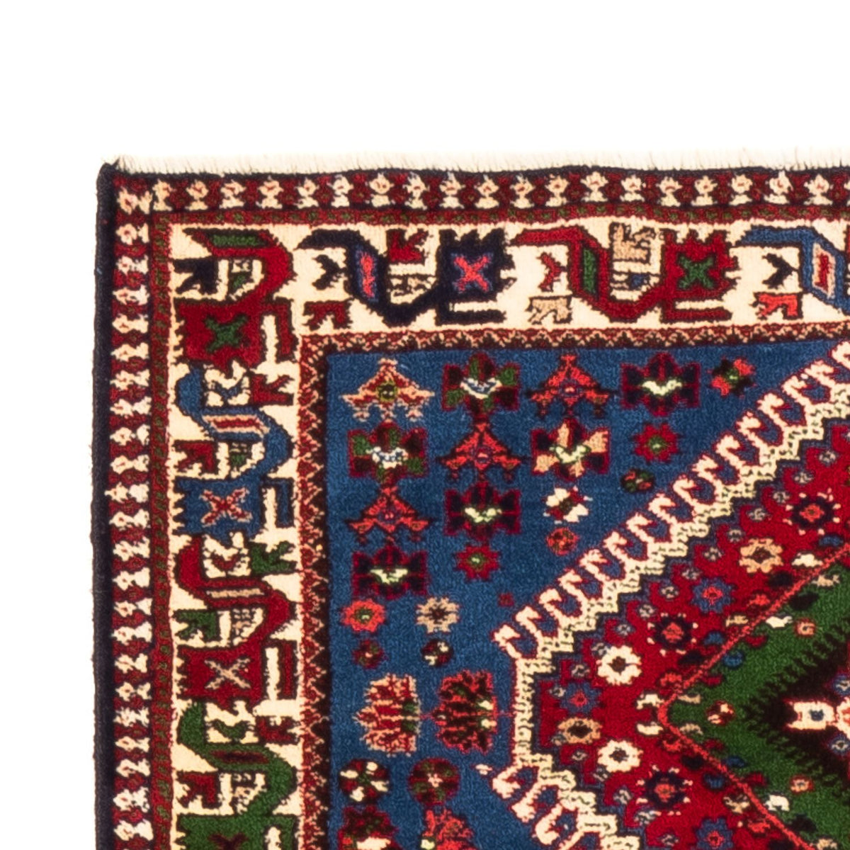 Biegacz Perski dywan - Nomadyczny - 200 x 79 cm - niebieski