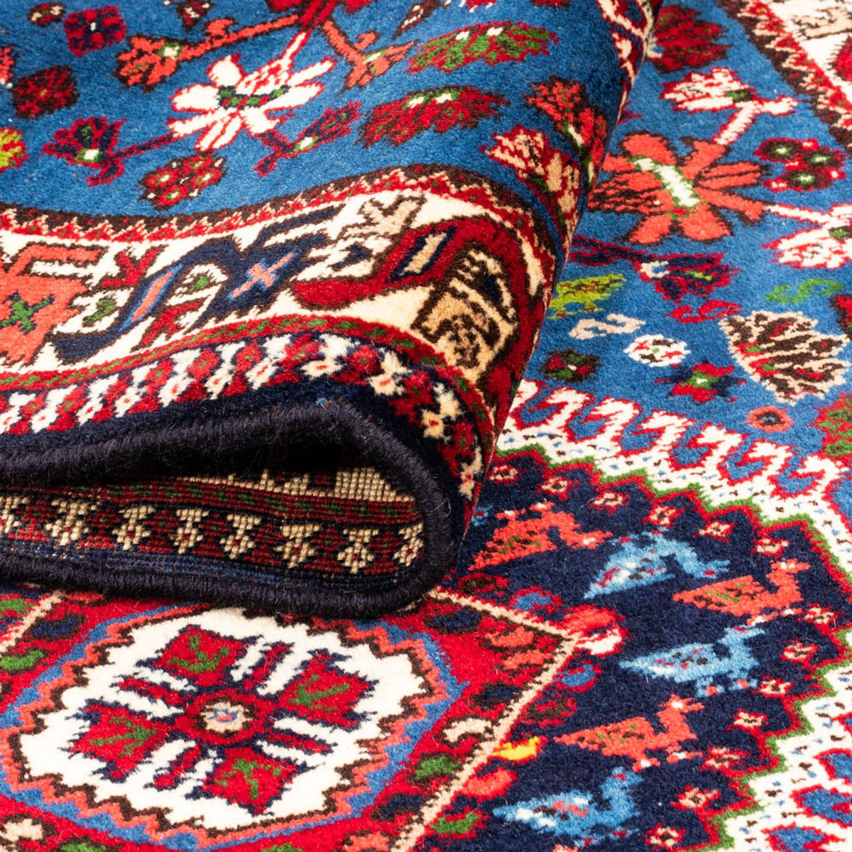 Biegacz Perski dywan - Nomadyczny - 200 x 79 cm - niebieski