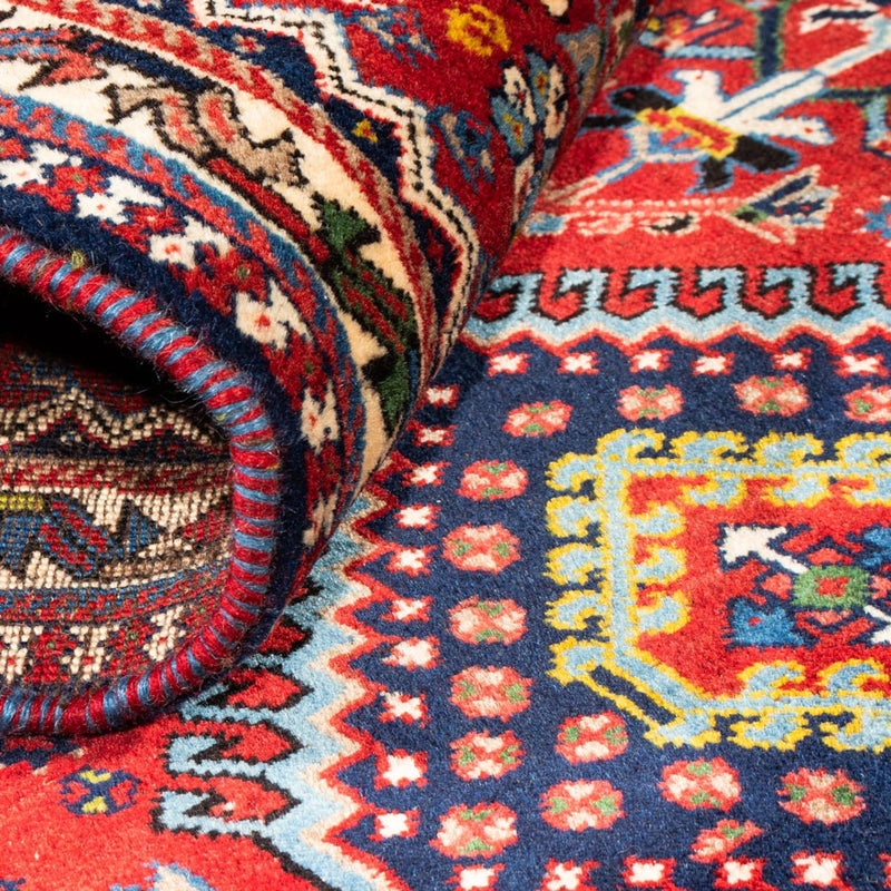 Biegacz Perski dywan - Nomadyczny - 195 x 82 cm - czerwony